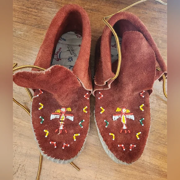 Vintage Guilfair Original Moccasins Guilmox Leather Soft Suede - Picture 4 of 9